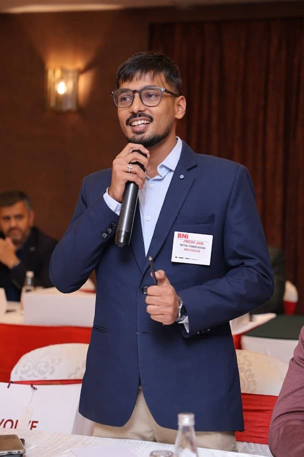 Jinesh Jain, Founder of Navkar Weldmart